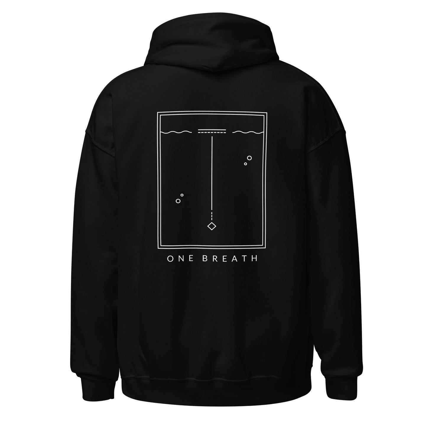 One Breath Freediving Graphic Unisex Hoodie