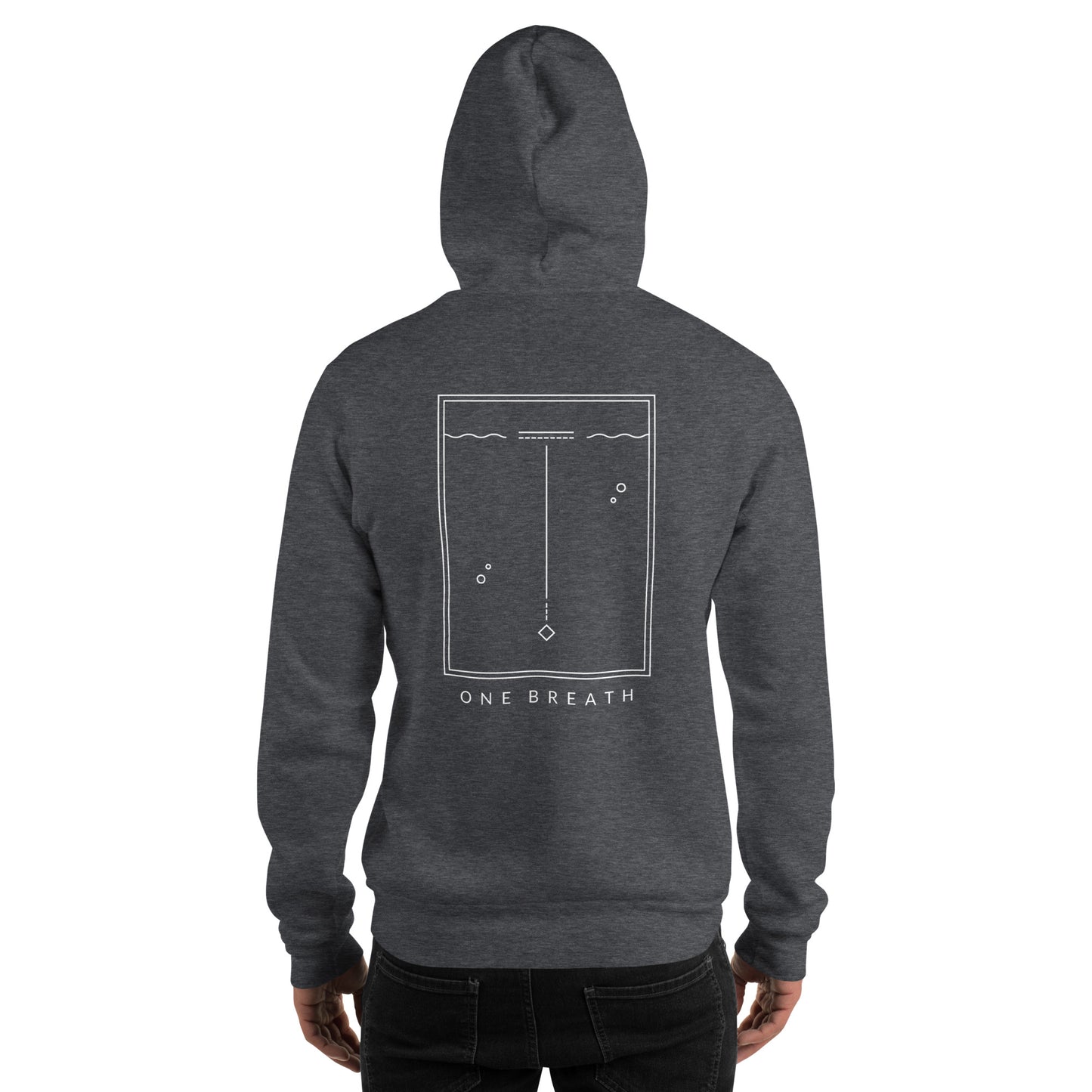 One Breath Freediving Graphic Unisex Hoodie