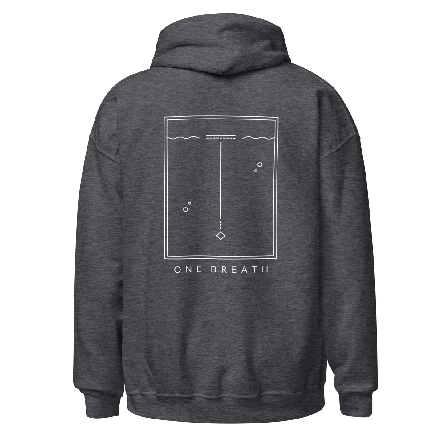 One Breath Freediving Graphic Unisex Hoodie