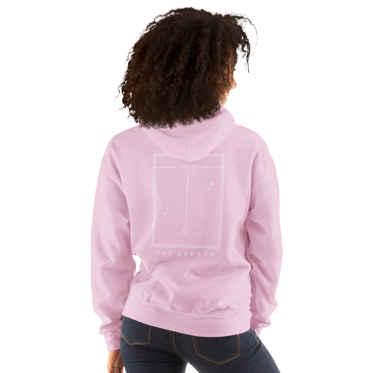 One Breath Freediving Graphic Unisex Hoodie