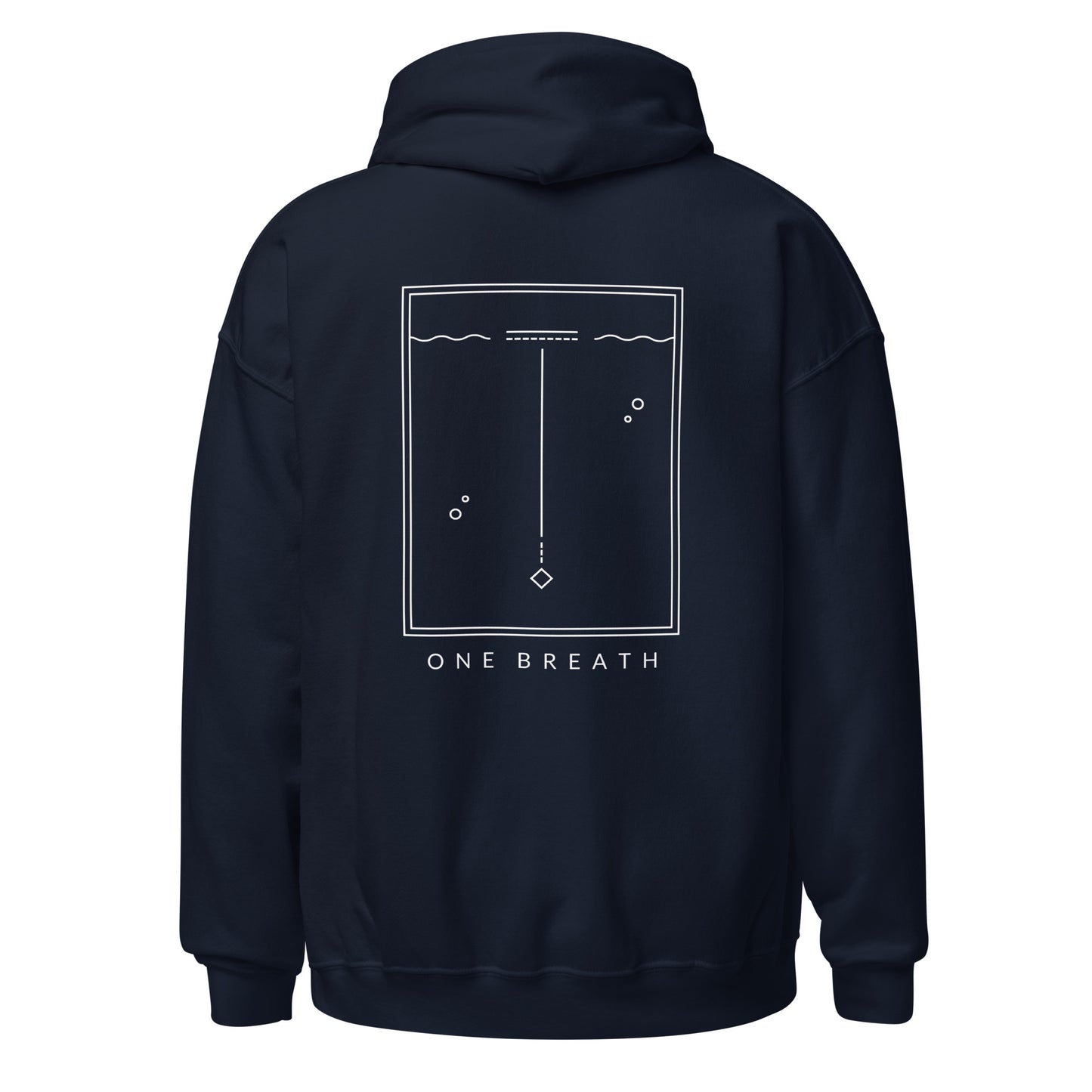 One Breath Freediving Graphic Unisex Hoodie