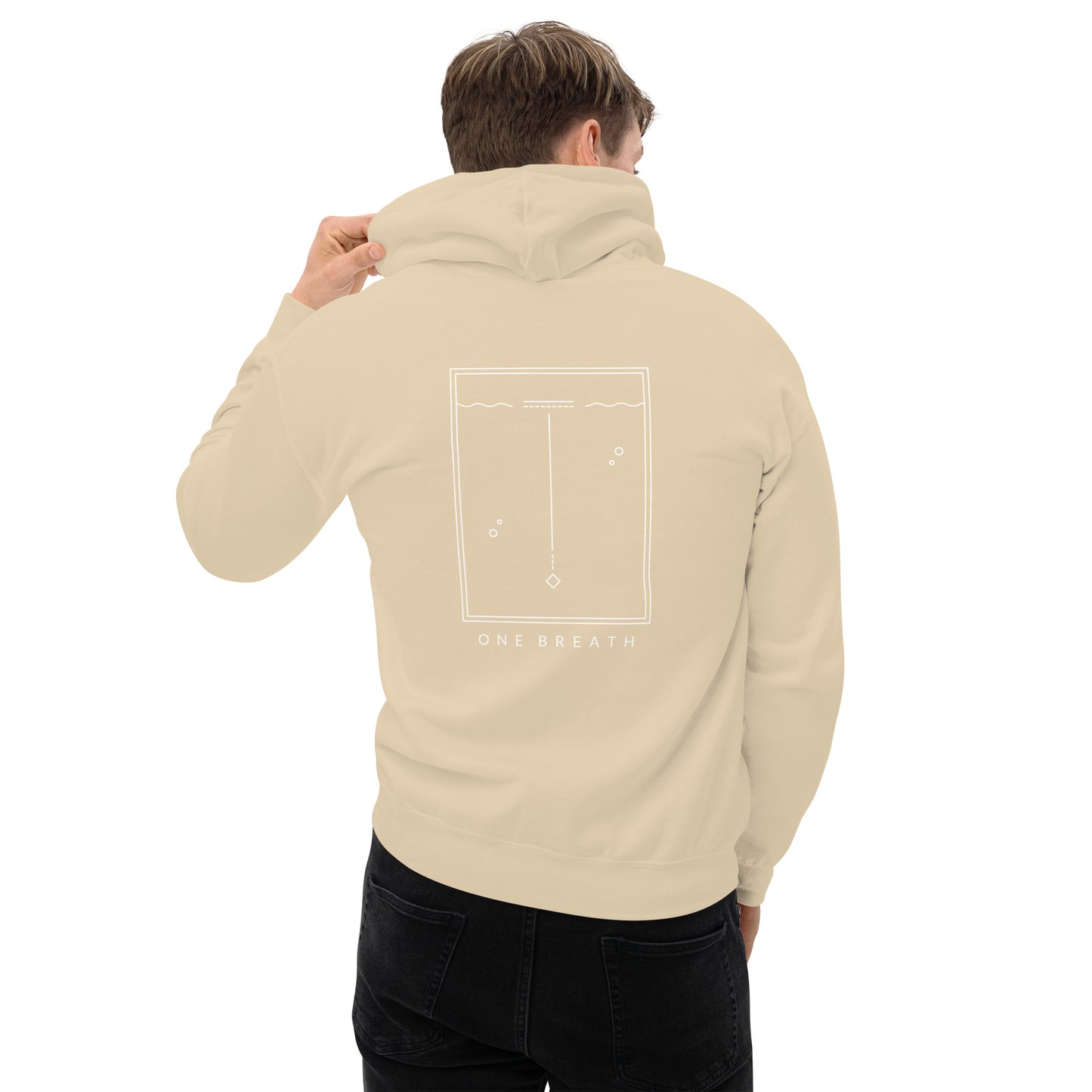 One Breath Freediving Graphic Unisex Hoodie