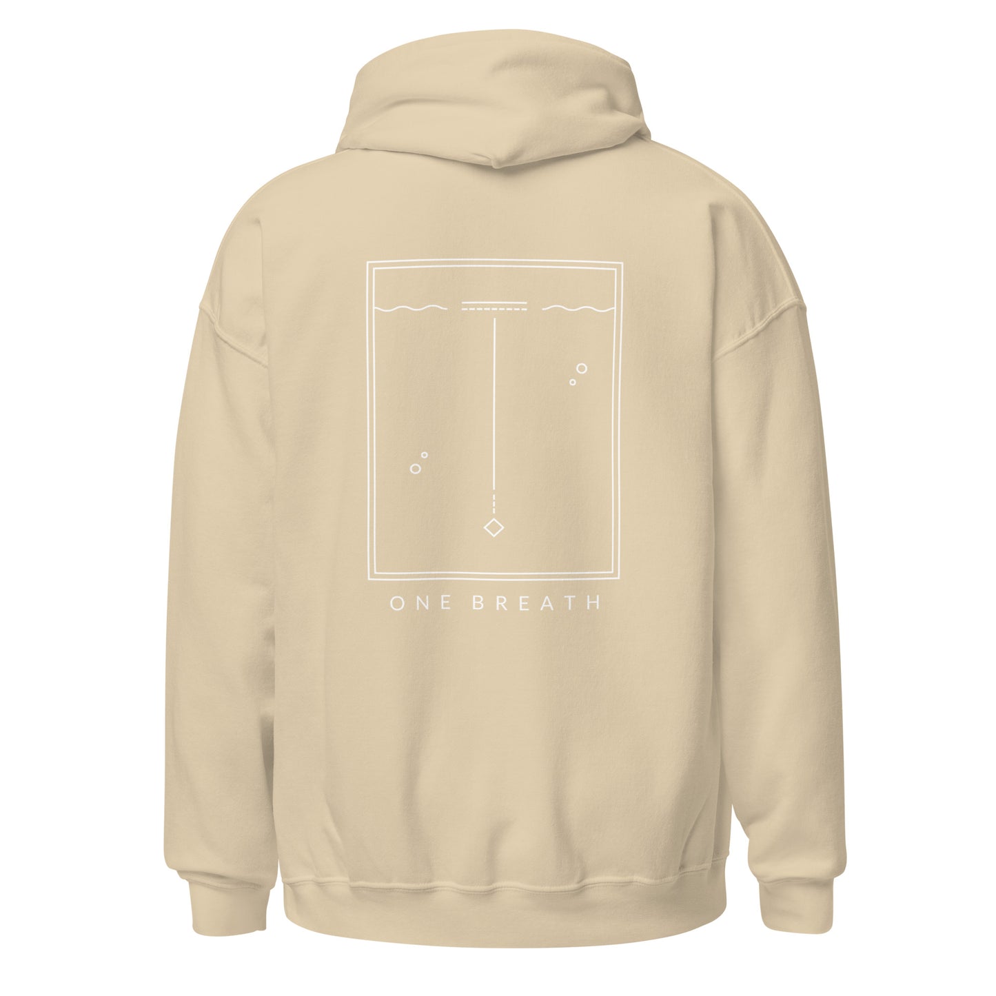 One Breath Freediving Graphic Unisex Hoodie