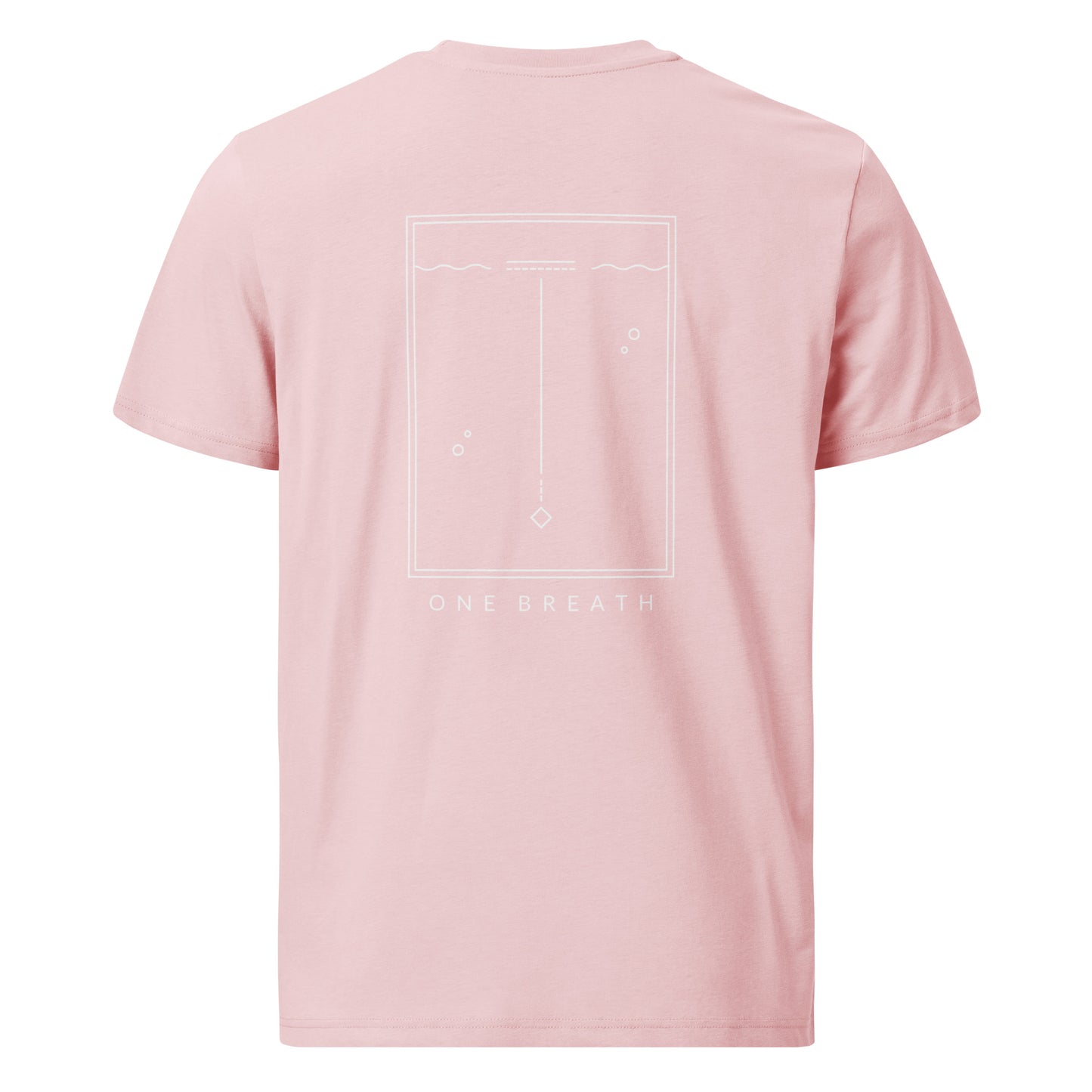 One Breath Freediving Graphic Unisex Organic Tee