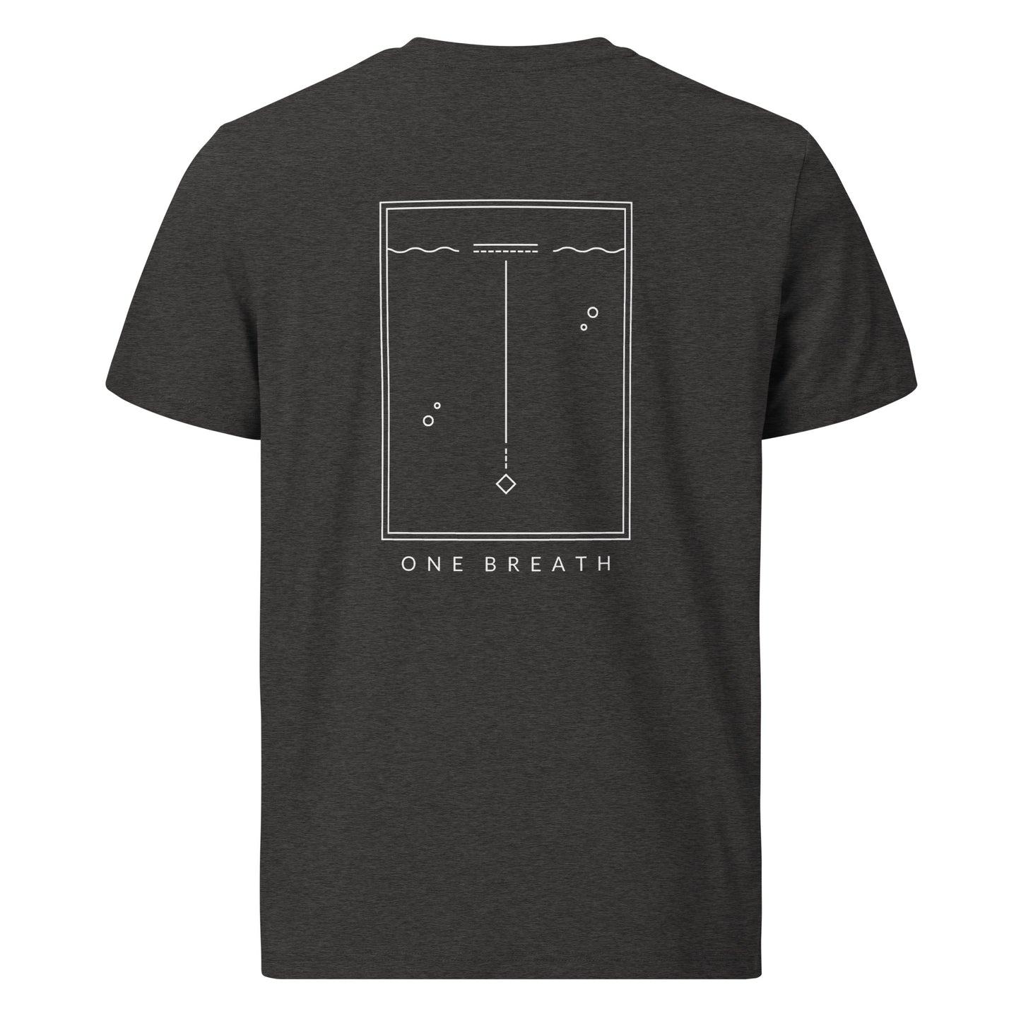 One Breath Freediving Graphic Unisex Organic Tee