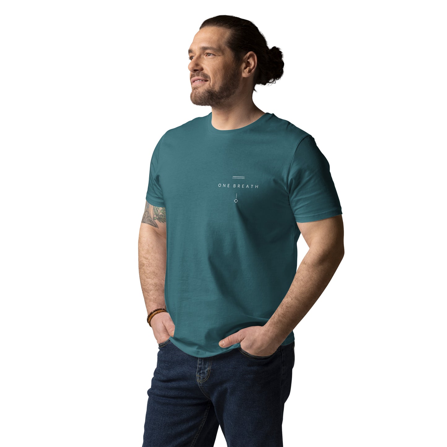 One Breath Freediving Graphic Unisex Organic Tee