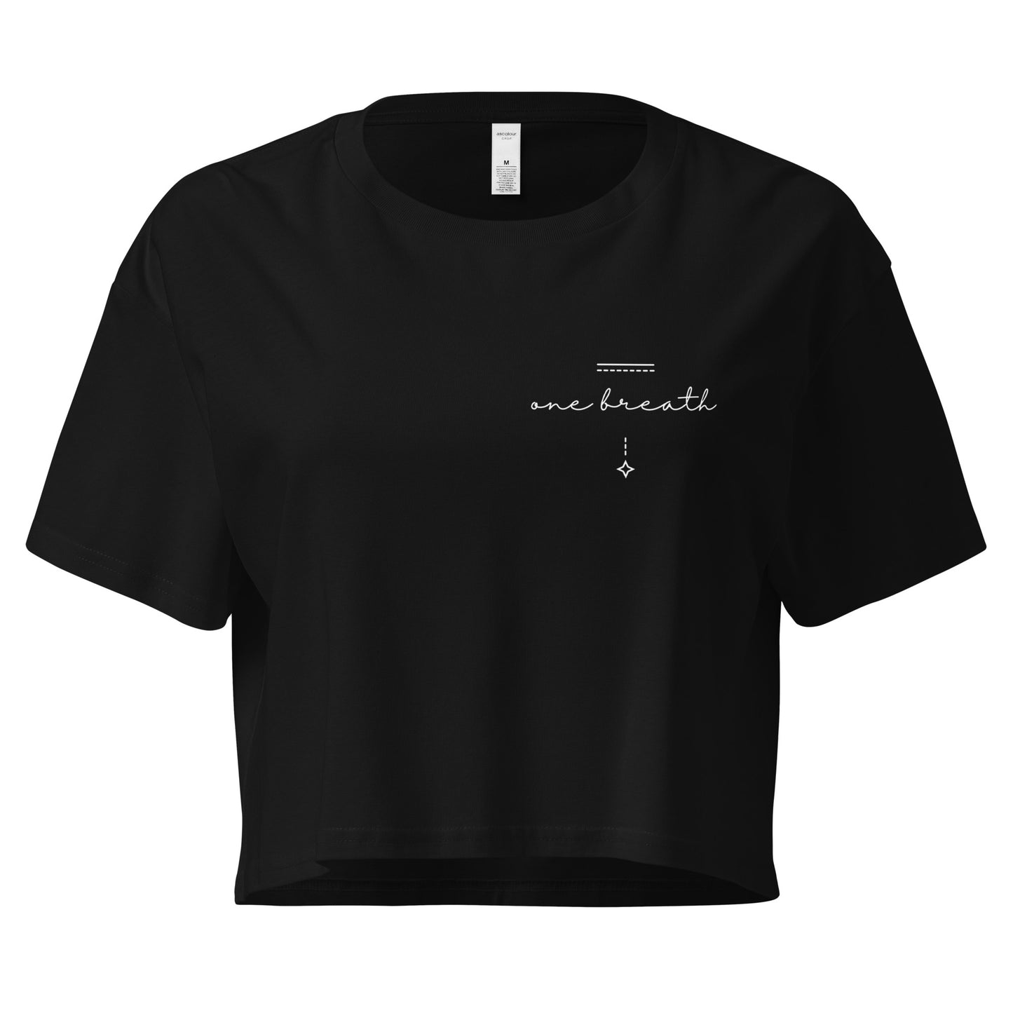 One Breath Freediving Graphic Women's Crop Tee
