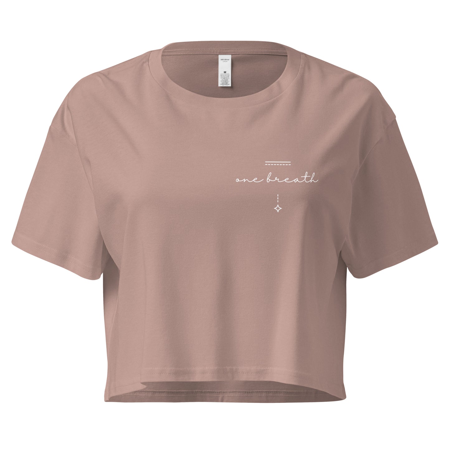 One Breath Freediving Graphic Women's Crop Tee